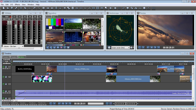 ivsEdits is a free  video editor.